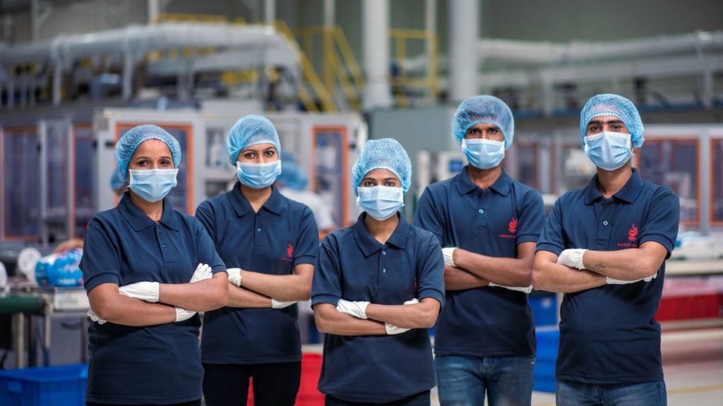 Blog cover showing the Swara Baby Group quality team, on ensuring skin-safe products