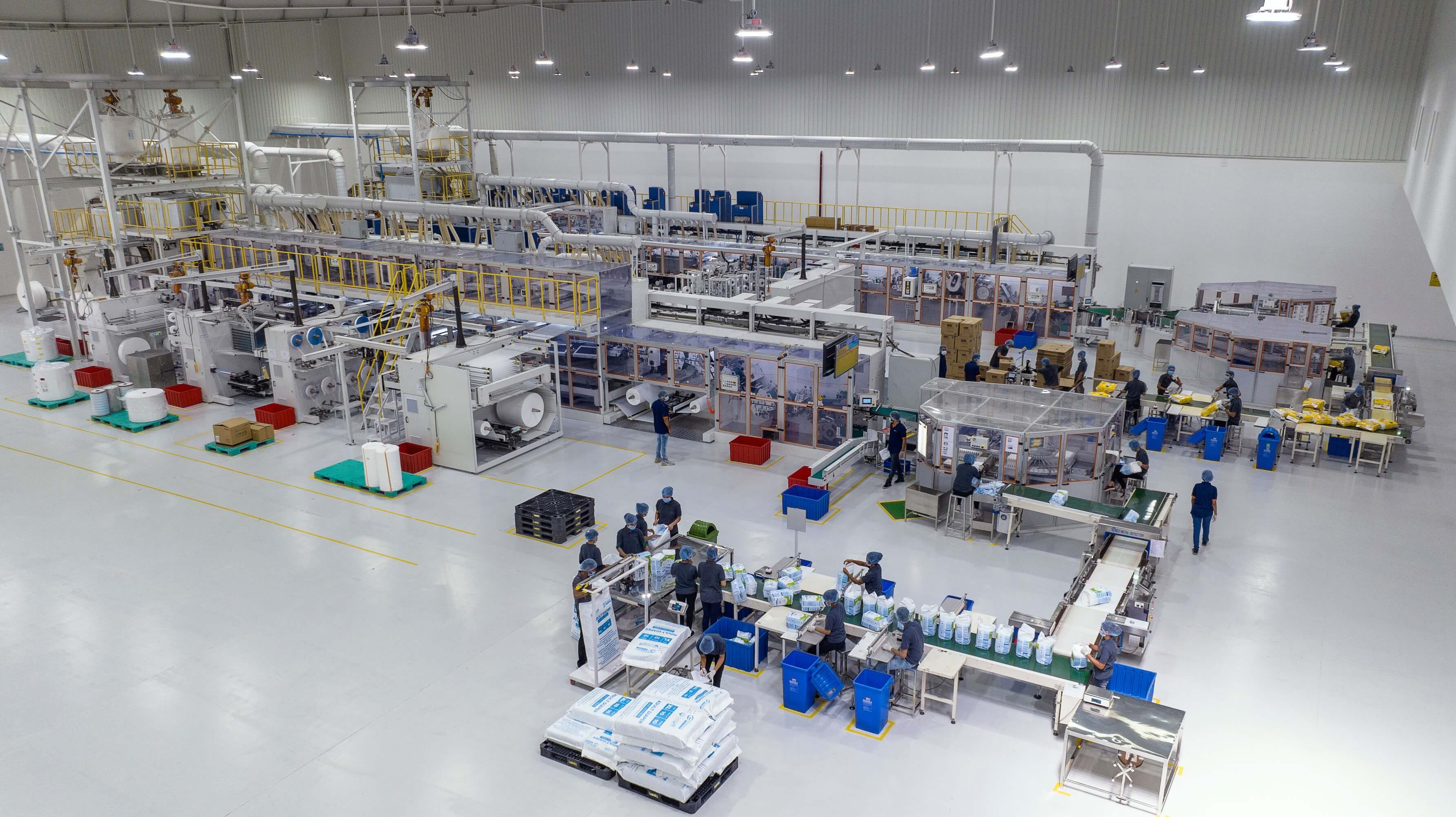 diaper manufacturing process