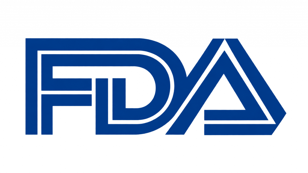 United States Food and Drug Administration logo in blue